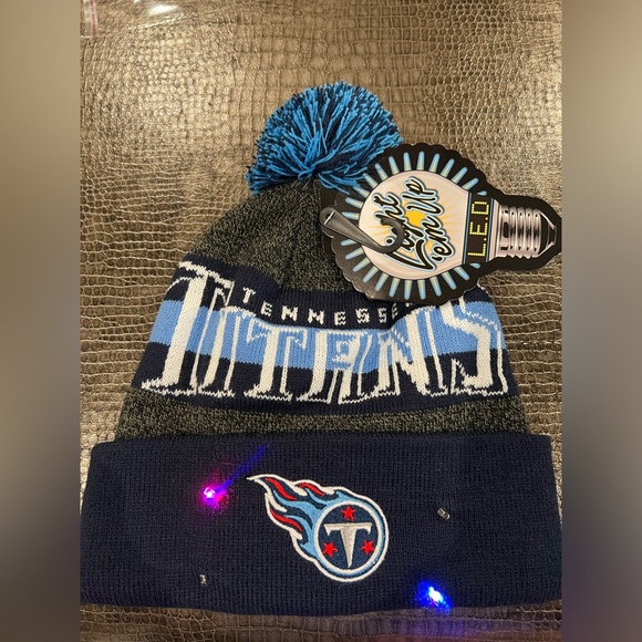 FOCO - NFL - NWT - LED CAP - Tennessee Titans - Light Em Up - Blue/Gray - Picture 2 of 8